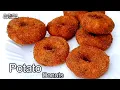 Download Lagu CRISPY ALOO DONUT RECIPE | No Yeast, No Oven