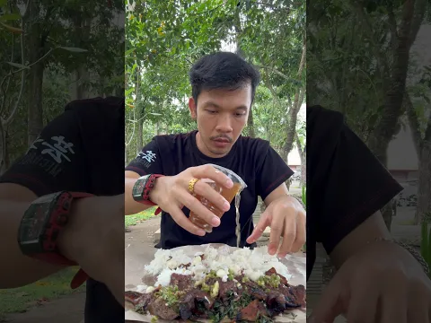 Makan bpk di alam 😋