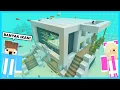 Download Lagu MIPAN \u0026 ZUZUZU Buat Rumah Di Dalam Aquarium Paling Besar! BANYAK IKAN - Minecraft Survival