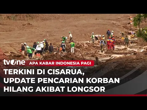 Tercatat 80 Orang Hilang dalam Tragedi Longsor di Bandung Barat