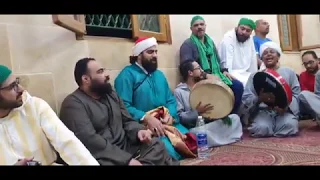 إنشاد الحضرة فى مديح الزهراء عليها السلام من مقام سيدى أبو الحسن الشاذلي 