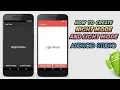 Android Studio Tutorial - How to Create Night Mode and Light Mode Dark Mode for Android App