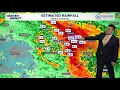 Historic flooding How much rainfall in Indiana plus more is on the way