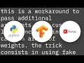 Custom loss problem inputs to eager execution function cannot be keras symbolic tensors but found