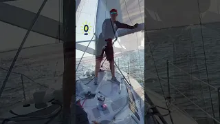 Three Women and a Skipper on Galveston Bay #shorts #racing