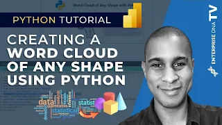 How To Create A Word Cloud Of Any Shape In Power BI Using Python
