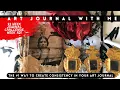 How to create visual consistency in your Art Journal - 10 Rule Color Theory w Me