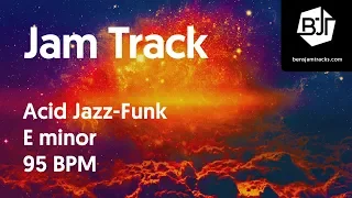 Acid Jazz-Funk Jam Track in E minor \