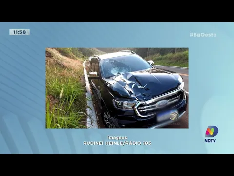 Cinco acidentes foram atendidos e oito pessoas socorridas