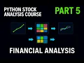 Python Financial Analysis Returns Correlation Matrix Performance Plots Part 5