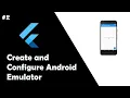 Create and Configure Android Virtual Device AVD in Android Studio Flutter Tutorial Beginners