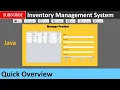 Inventory Management System in java JFrame Mysql Database Netbeans IDE