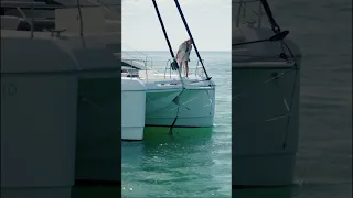 A quick look at the new Aquila 50! #catamarans #catamaransailing #sailinglife #sailinglifestyle