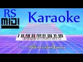ไม่อยากให้ดาวต้องมาเปื้อนดิน : บ่าววี อาร์ สยาม [ Karaoke คาราโอเกะ ]