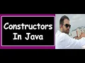 Constructors in Java Explained Java Programming Tutorial for Beginners