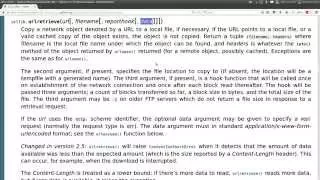 Downloading Web Content with Python urllib 02