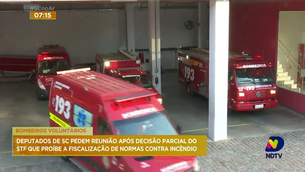 STF decidirá se bombeiros voluntários podem fiscalizar normas contra incêndio