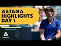 Rublev Auger-Aliassime Bautista Agut Hurkacz More In Action Astana 2022 Highlights Day 1