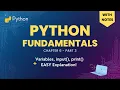 Class 11 Chapter 6 Python Fundamentals Part 3 Input and Output print input Explained