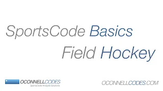 Field Hockey Code and Output Windows SportsCode Basics