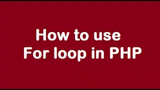 PHP tutorial - 6