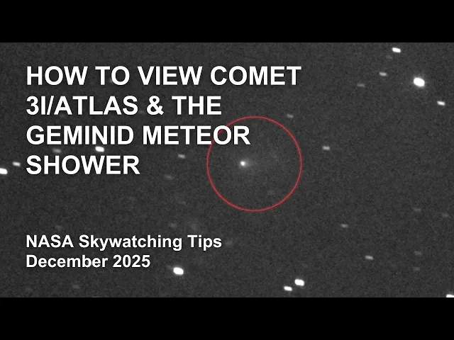 Video: What's Up: December 2025 Skywatching Tips from NASA