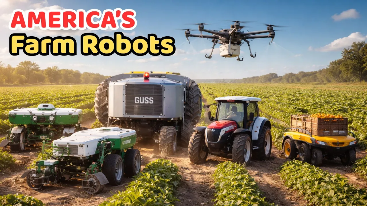 10 Amazing Agricultural Robots Changing Farming in America and Beyond