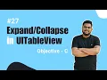 Expanding and Collapsing Rows in UITableView in Objective-C Easy Guide Hindi