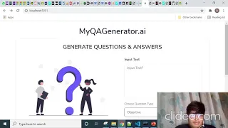 ai based question u0026 answer generator using python nlp flask