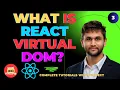 Understanding the Virtual DOM in React js - Boost Performance Lecture No 02 Smart Java Developer