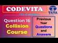 TCS Codevita Problem 16 Collision Course Codevita Previous Year Questions With Solution Python