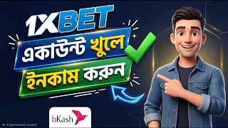 1XBET কিভাবে খুলবো | 1XBET Account Kivabe Khulbo | 1XBET খোলার নিয়ম | How to Create 1XBET Account