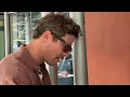 James Norton - British Actor surprise visit and signing fans autographs