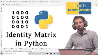 Printing Identity Matrix with Python