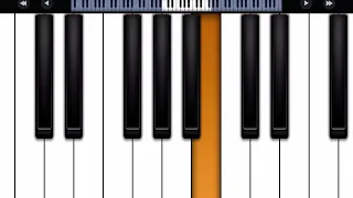 تعليم عزف حلوة يابلدي داليدا بيانو سهل 