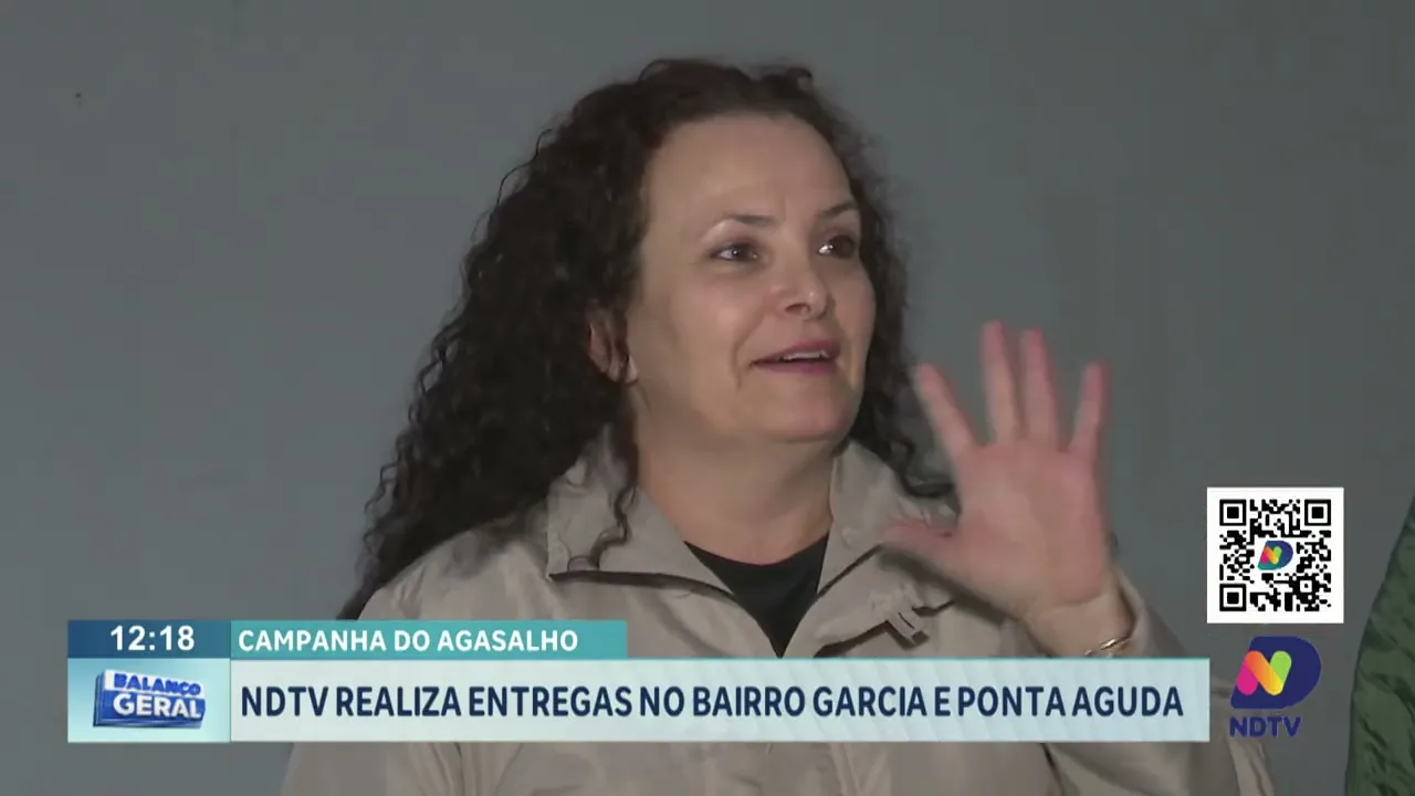 Campanha do Agasalho: NDTV realiza entregas no bairro Garcia e Ponta Aguda