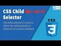 Download Lagu CSS Child Selector