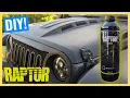 RAPTOR LINER PAINT JOB - How To Paint Your JEEP or 4WD With U-Pol Raptor Liner Full DIY Guide