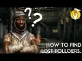Skyrim Tutorial How To Find Lost Follwer or NPC
