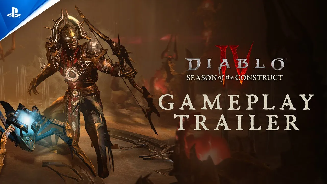 เทรลเลอร์เกมเพลย์ของ Diablo IV Season of the Construct