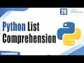 What is List Comprehension in Python - Elegant way to Create Lists Tutorial for Beginners
