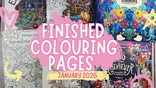 Finished Adult Colouring Pages January 2026 Adult Coloring