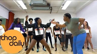 why are you running vs run wid it dance class video born2performki choreography chop daily