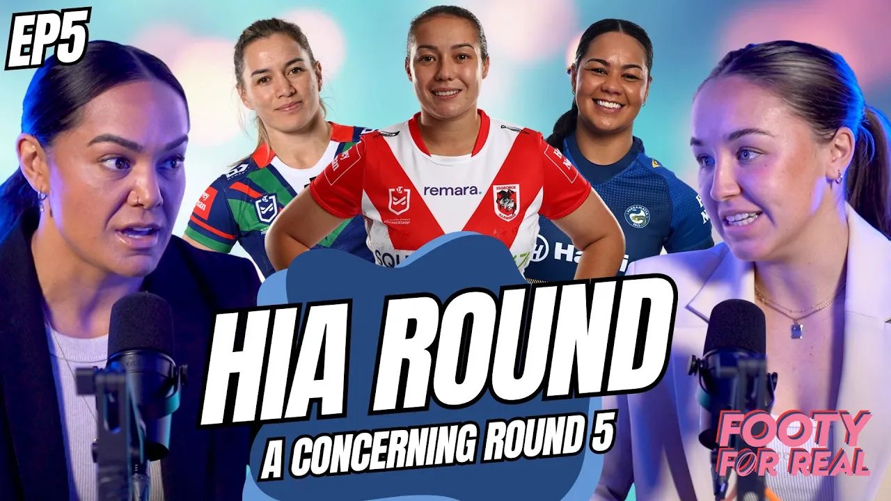 Does the NRLW need to look at the numerous HIA's over the weekend?