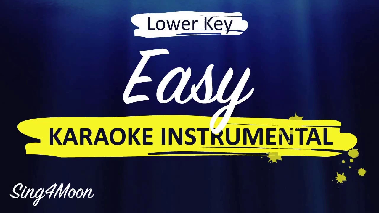 Easy – Camila Cabello (Karaoke Instrumental) Lower Key