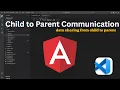 Child to Parent Communication in Angular Output EventEmitter Explained Data Sharing