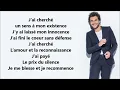 Amir j'ai cherché paroles