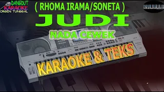 Download karaoke dangdut JUDI RHOMA IRAMA SONETA NADA CEWEK kybord KN2400/2600 MP3