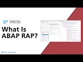 What Is the ABAP RESTful Application Programming Model ABAP RAP