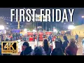 First Friday Las Vegas Walkthrough March 2026 Food Trucks Art Street Performers 4K